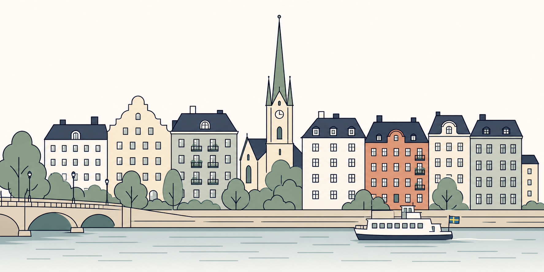 Flytta till svensk stad – guider för Stockholm och andra svenska städer